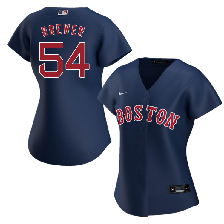 Nike Women #54 Colten Brewer Boston Red Sox Baseball Jerseys Sale-Navy